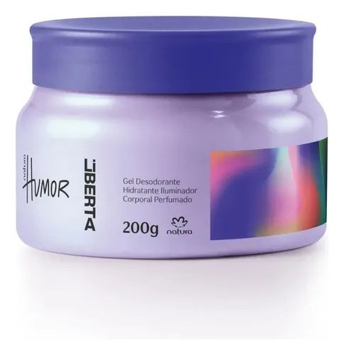 Gel Hidratante Iluminador Corporal Perfumado Humor Liberta 200G