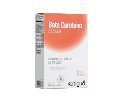 Katiguá, Betacaroneto, Dose máxima, 200% de IDR, Sem Sabor, 30 Cápsulas rígidas 30 doses