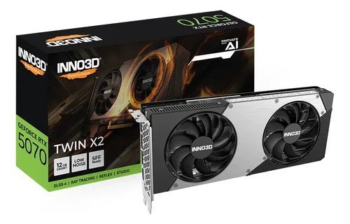 Placa de Vídeo Inno3D Nvidia GeForce Rtx 5070 12Gb Gddr6