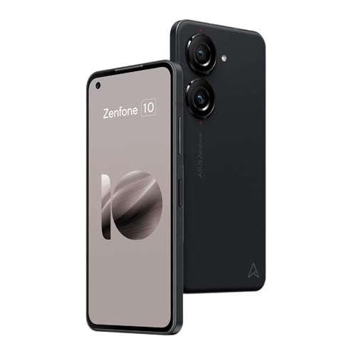 Smartphone Asus Zenfone 10, Snapdragon 8 Gen 2, 8GB, 256 GB, Android 12, Tela 5,92" Amoled, Midnight Black AI2302-2A061BR