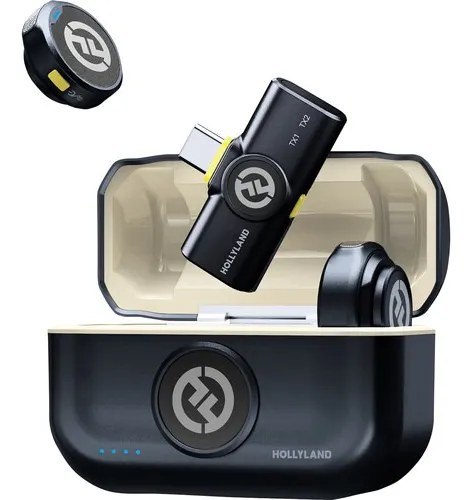 Hollyland Lark M2 Microfone S/ Fio P/ iPhone 15/16/17 E Android Usb-C Hl-Lark M2