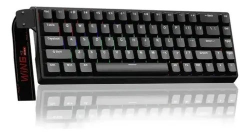 Teclado Magnético Aula Win68 68% Cor de teclado Preto Idioma Inglês US
