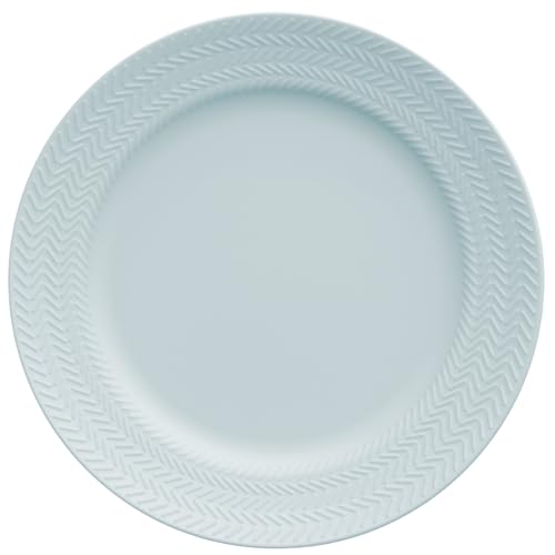 Germer, Conjunto 06 Prato raso em porcelana, Ø 26,5 cm, Azul