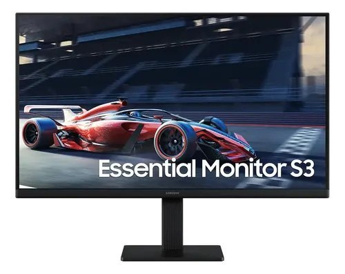 Monitor Gamer Samsung 24" Fhd, 100 Hz, Hdmi, Vga, Preto, S3