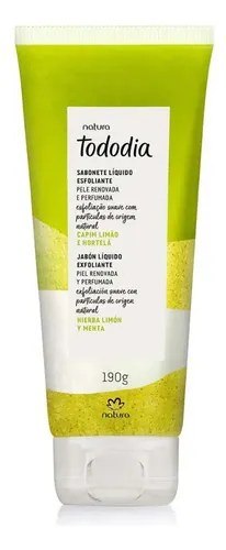 Esfoliante Corporal Natura Tododia Capim Limão E Hortelã 190g