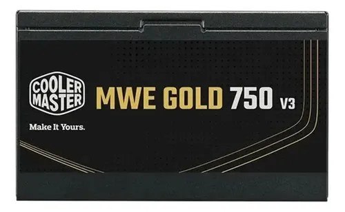 750w Fonte Cooler Master Mwe Gold 750 V3 Atx 3.1 80 Plus Gold