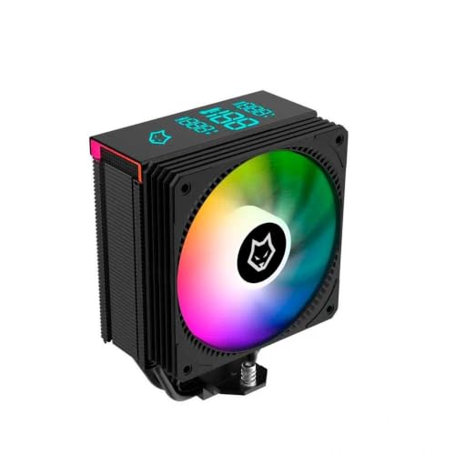 Air Cooler Argb com Display Husky Alisius 500, Amd/Intel, 90mm, 95W Hac500pt