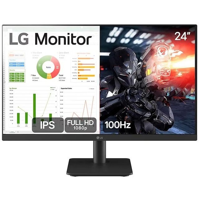Monitor Lg Gamer 24" 100Hz Ips 5ms Full Hd 24Ms500-B