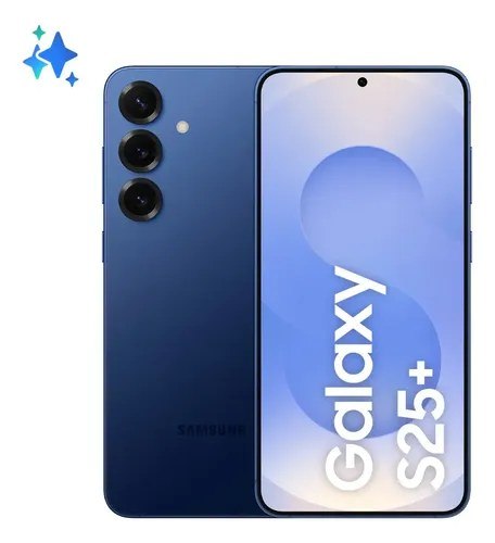 Samsung Galaxy S25+ 5g, 256Gb, 12Gb, Câmera Tripla Azul marinho