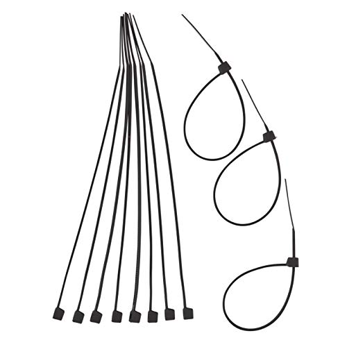 EDA Abraçadeira De Nylon 2 5 X 150 Mm Com 100 Peças Preta Eda