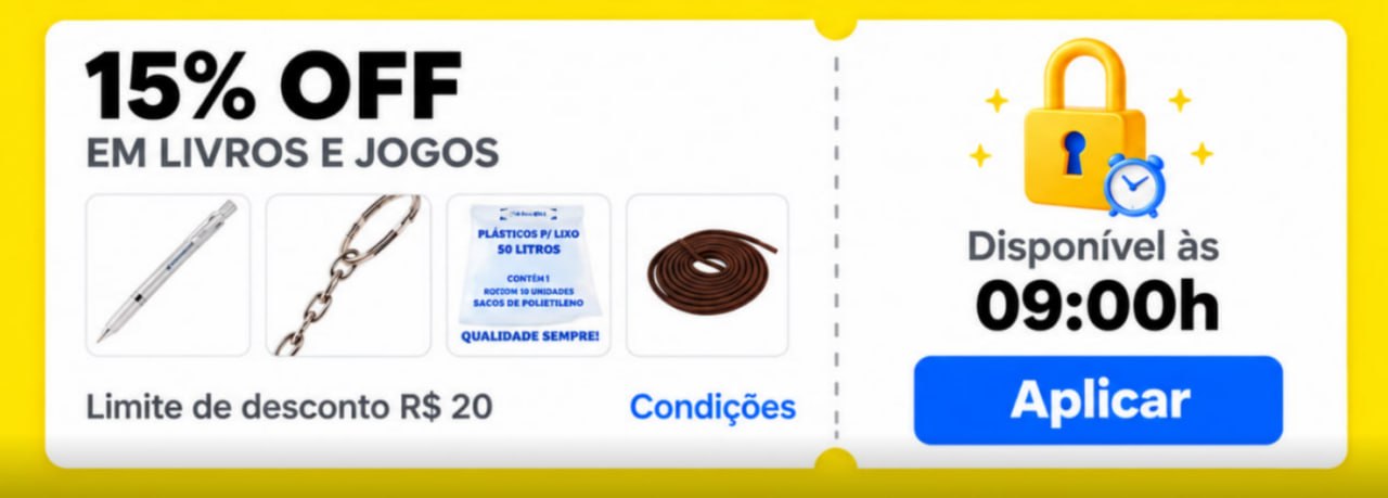 ⚠️ Clique em "Mostrar mais" para ver a lista completa