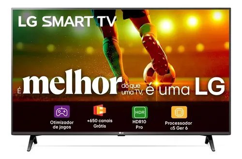 Smart Tv Lg 43"Full Hd, Processador A5 Ger6, Ai, Alexa e webOS 23 43Lr6700psa