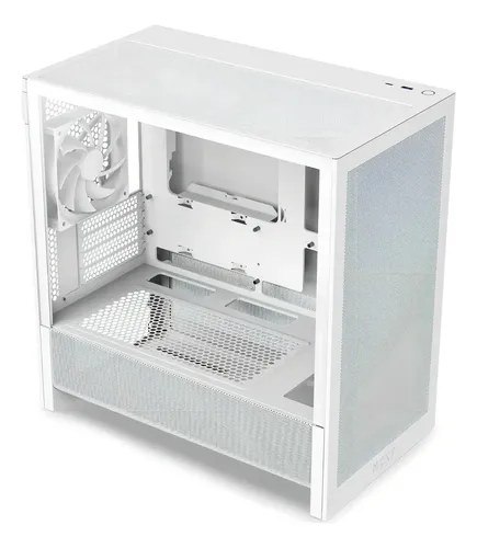 Gabinete NZXT H3 Flow Branco com 1 Fan