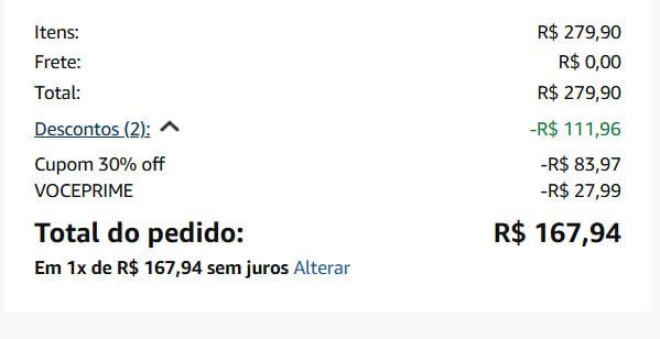 Cupons Amazon Acumulando
