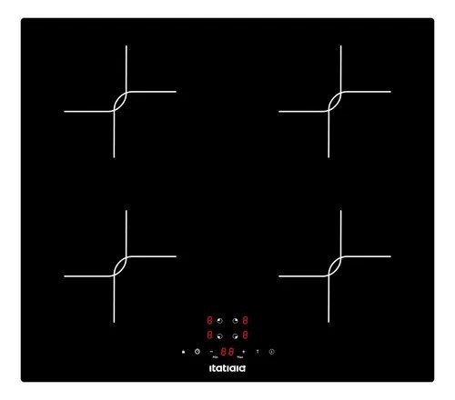 Cooktop de Indução Itatiaia Master 4Q 220V Preto