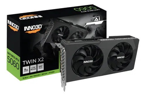 Placa de Vídeo Inno3d GeForce Rtx 5060 Twin X2 8Gb Gddr7