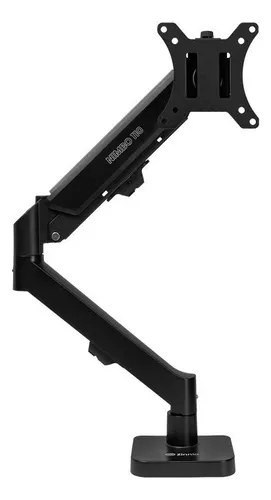 Suporte Articulado Para Monitor 13 A 32 Pistao A Gas Ajustavel Zinnia Nimbo 110 Preto