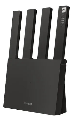 HUAWEI WiFi BE3 3.6 Gpbs Dual-Band Wi-Fi 7 I Visualização de diagnóstico WiFi I Controle parental Preto