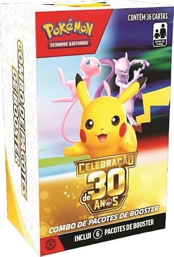 Pokémon TCG: 30th Celebration Booster Bundle PT-BR