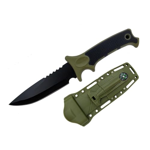 Wolf Integrated Straight Knife Facão Portátil Multifuncional para Necessidades de Colecionismo e Corte Diário