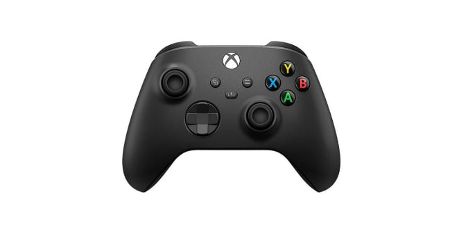Controle para Xbox Sem Fio Carbon Black ou Pulse Red