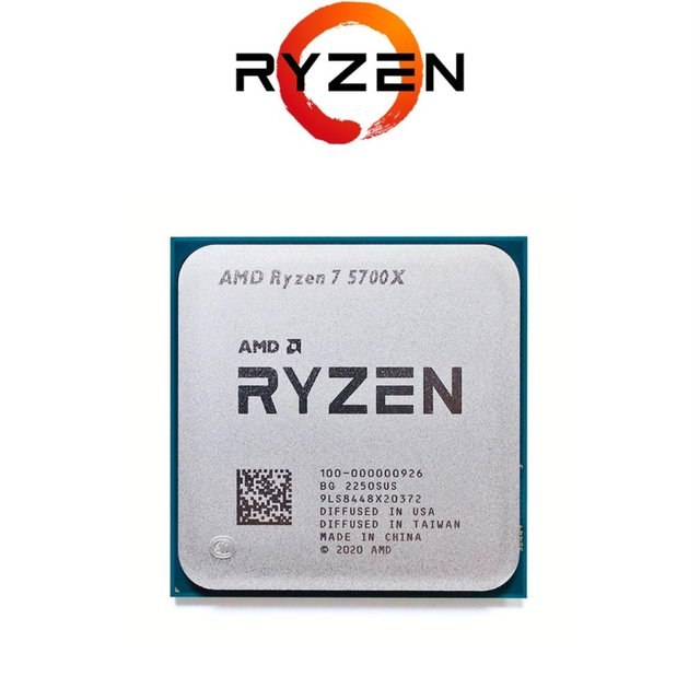 5700x Processador Ryzen 7 5700x 3.4ghz (4.6ghz Max) Novo S/Box