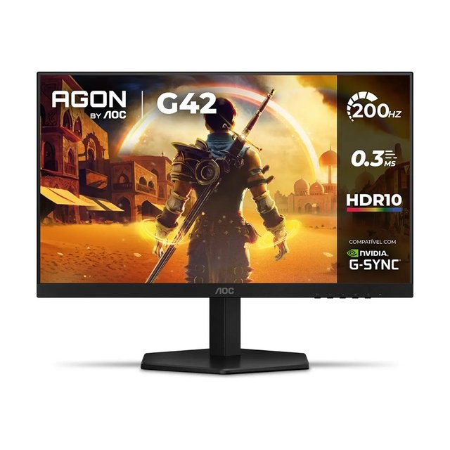 Monitor Gamer Aoc Agon G42 24" 200Hz 0,3ms Ips 24G42he