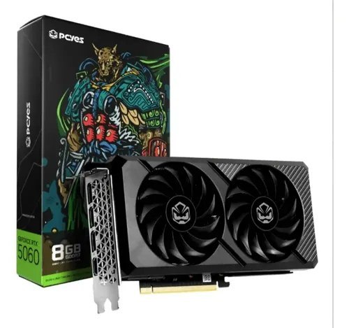 Rtx 5060 Placa De Vídeo Pcyes Geforce Rtx5060 8Gb Gddr7 128 Bits
