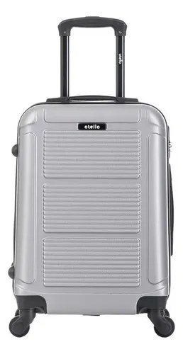 Mala De Bordo Viagem 15kg Rod 360 Cabine Prata