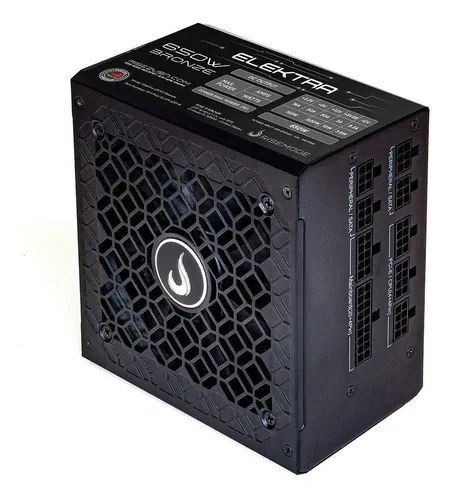 Full modular Fonte Gamer Rise Mode Elektra 650w Bronze Pfc