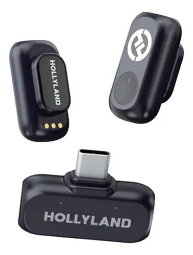 Microfone Lark A1 Hollyland Mini Usb-c Preto