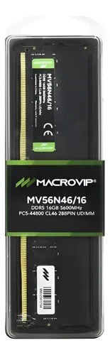Memória Ddr5 16Gb 5600MHz Macrovip para Desktop