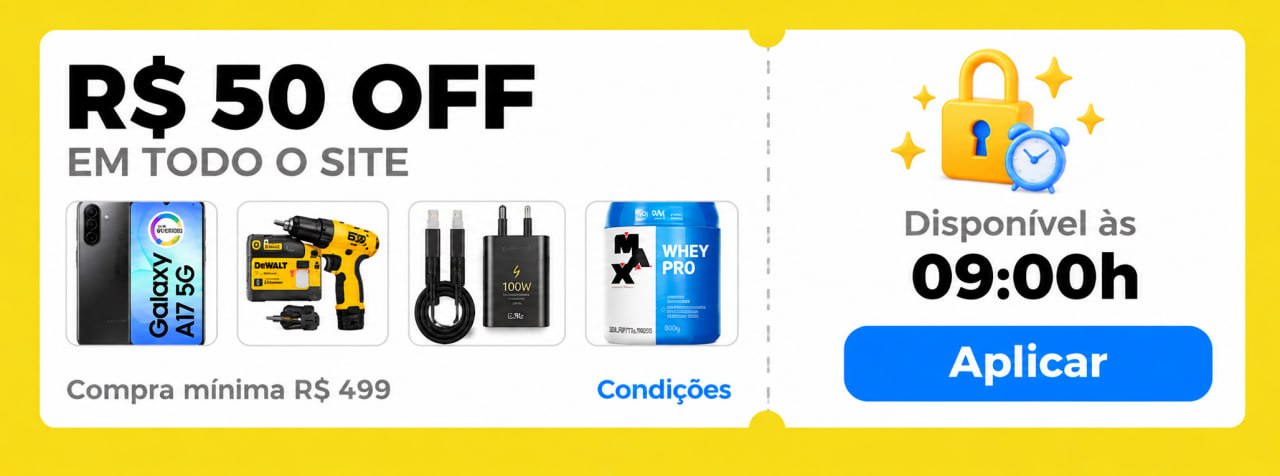 R$ 50 OFF em R$ 499: TODOSITE0410
