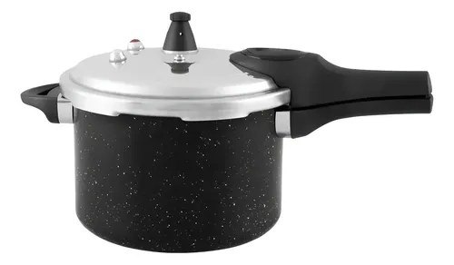 Panela De Pressão Brinox 4,2l Preto Ceramic Life Indução